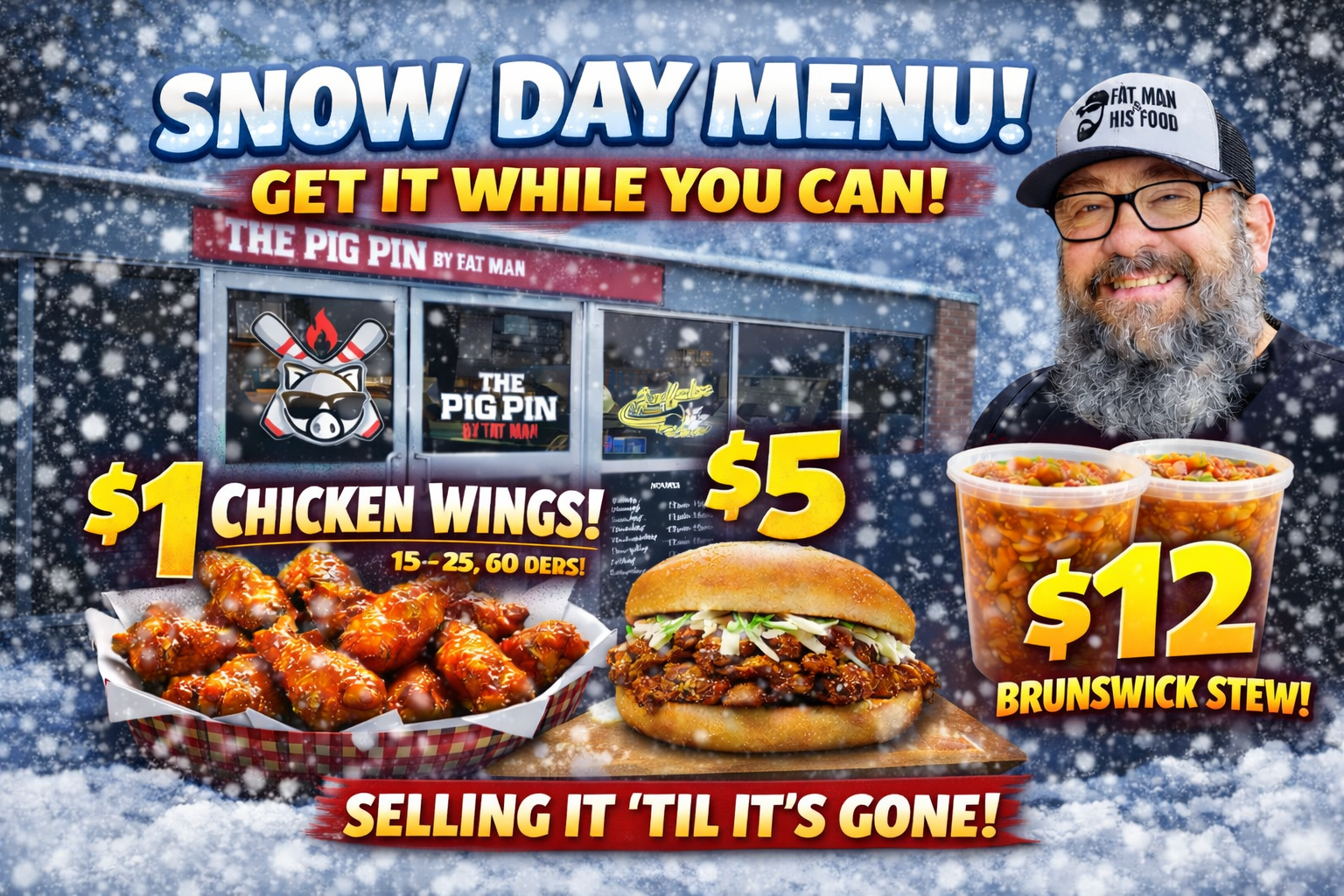Snow Day Menu Items